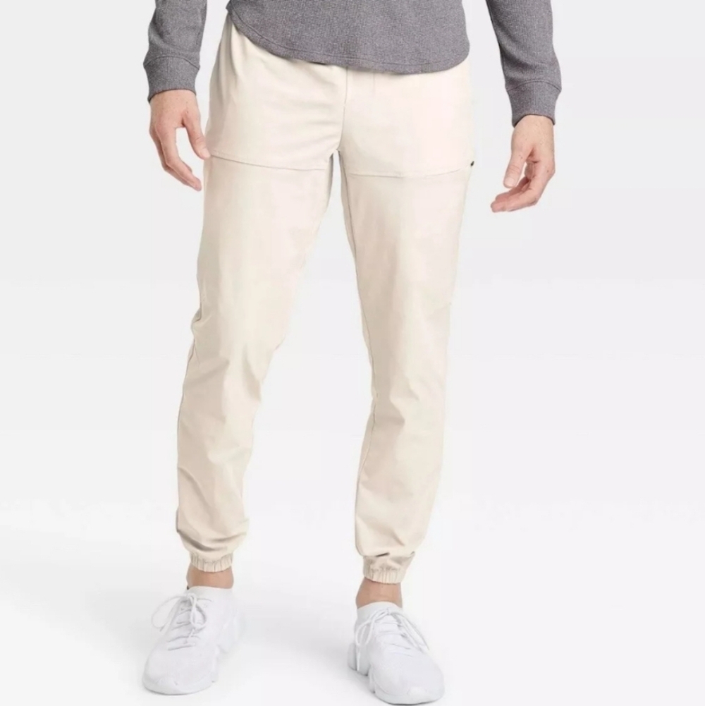 Men's Utility Jogger Light Gray  - All in Motion - XXL